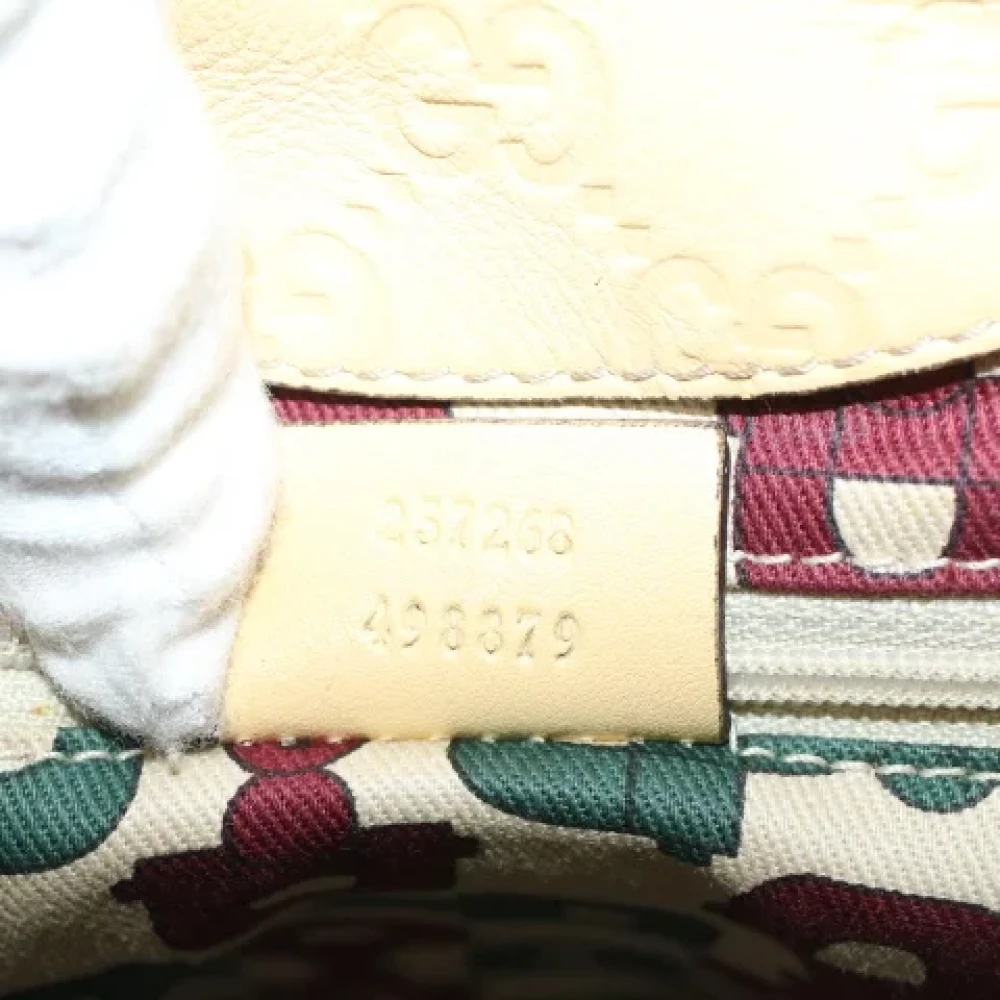 Gucci Vintage Pre-owned Canvas gucci-bags Gray Dames