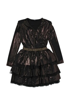 chic-metallic-tiered-kids-dress