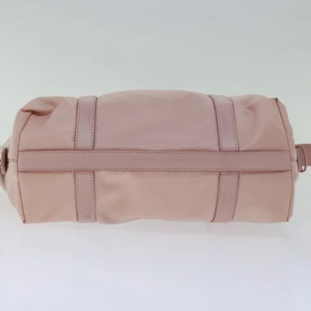 Prada Vintage Pre-owned Fabric prada-bags Pink Dames