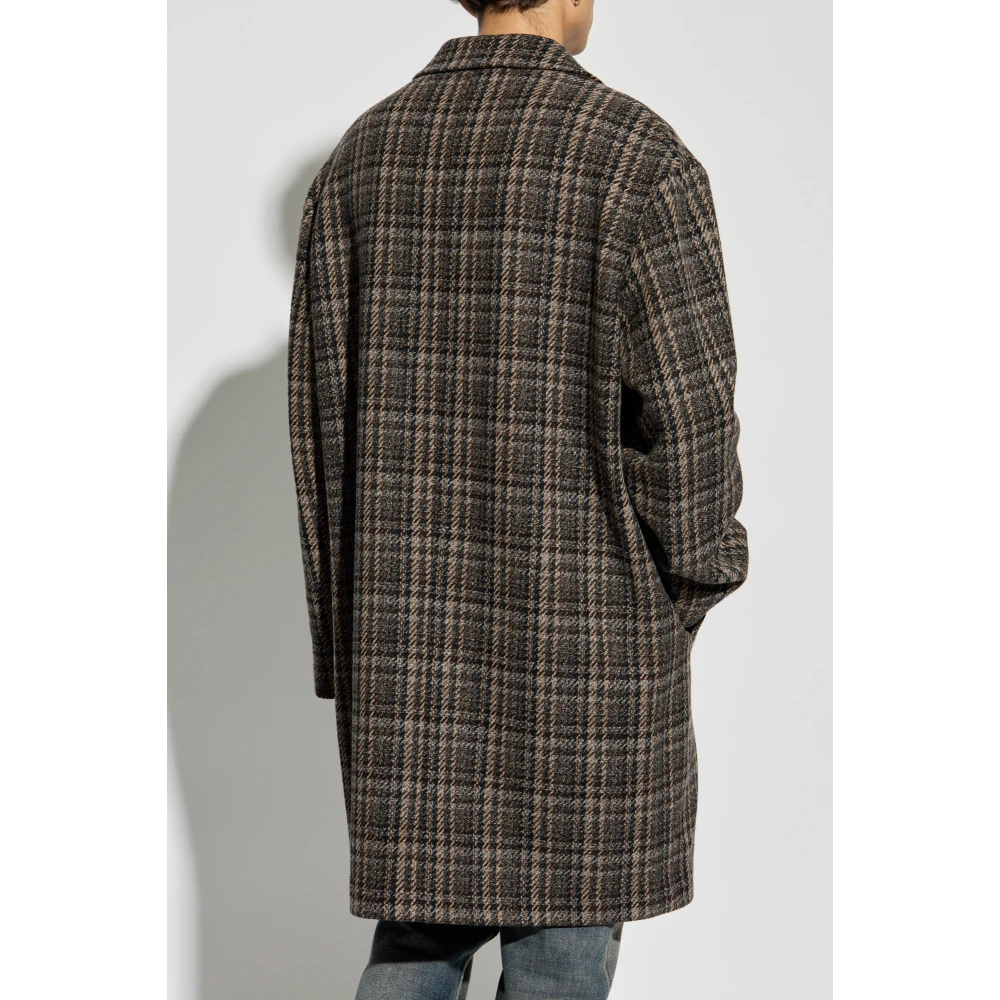 ETRO Geruite jas Gray Heren