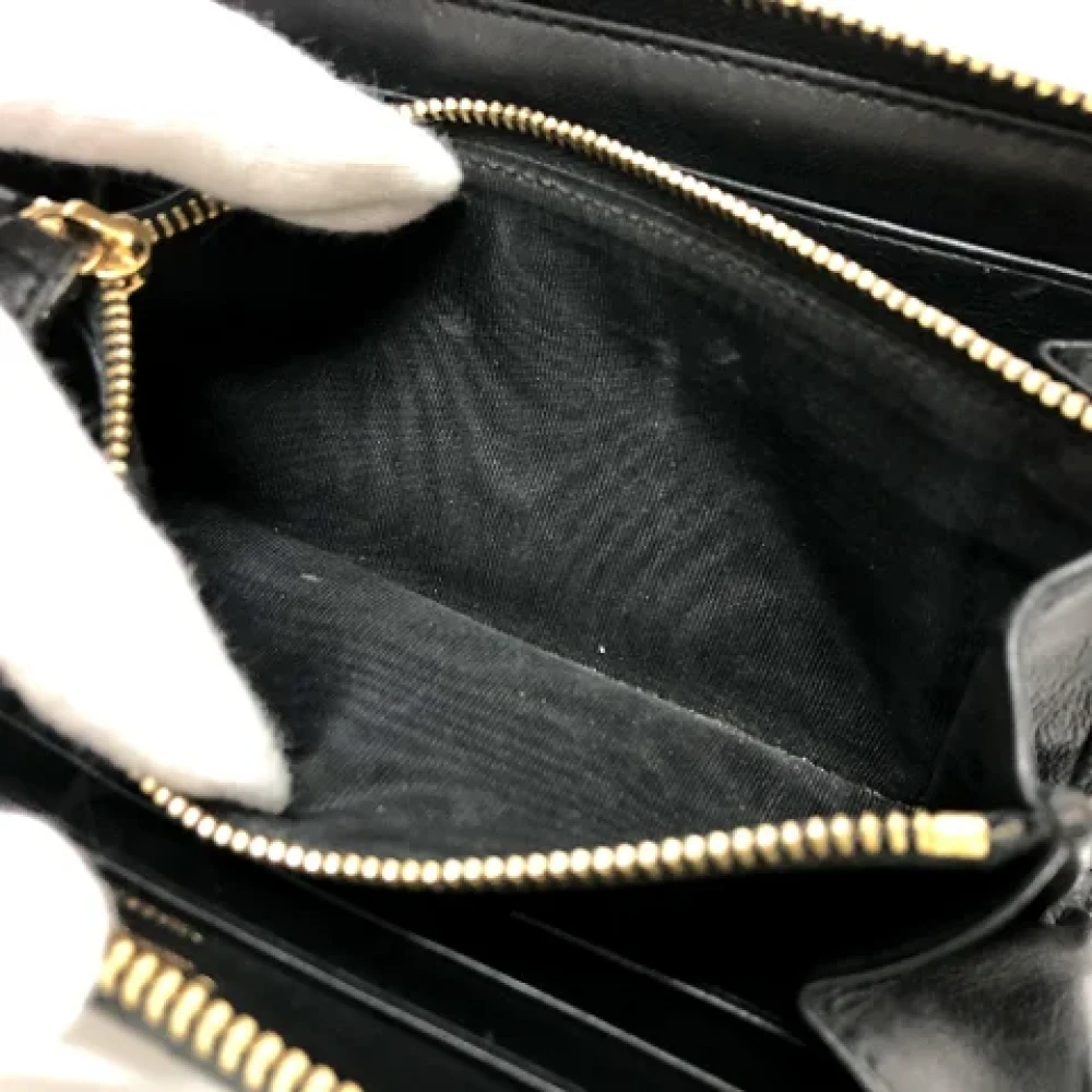 Salvatore Ferragamo Pre-owned Leather wallets Black Dames