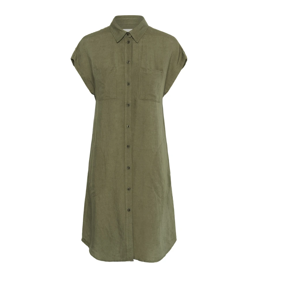 Part Two Ellenapw Jurk Kalamata Green Dames