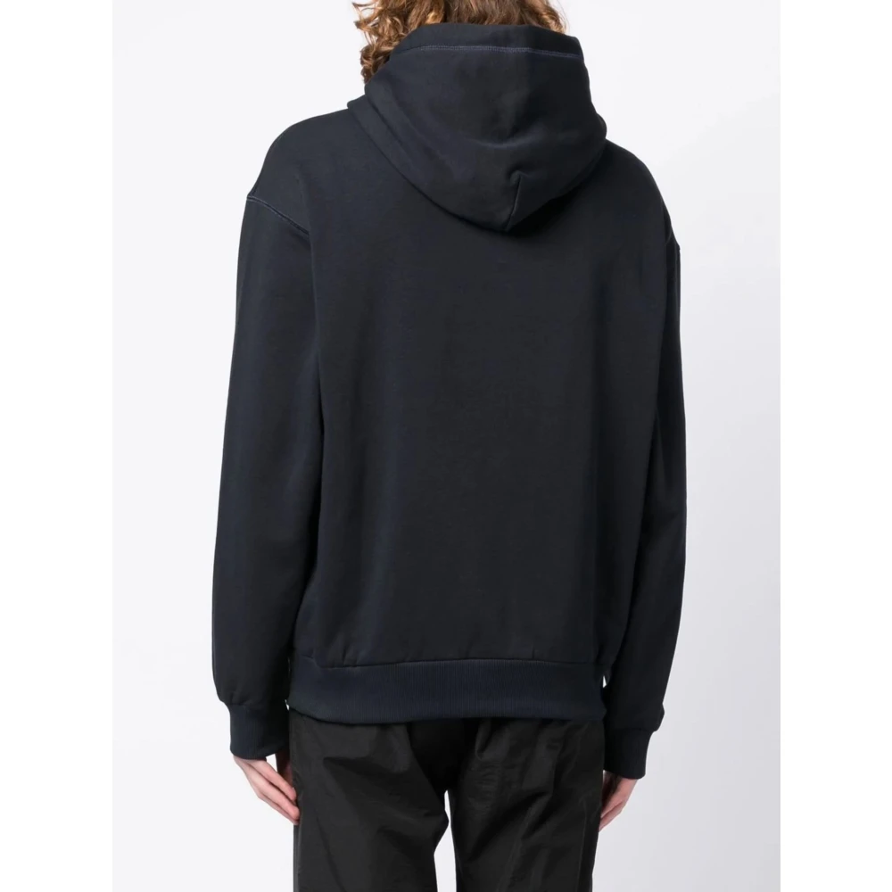 Dolce & Gabbana Blauwe Hoodie Essential Blue Heren
