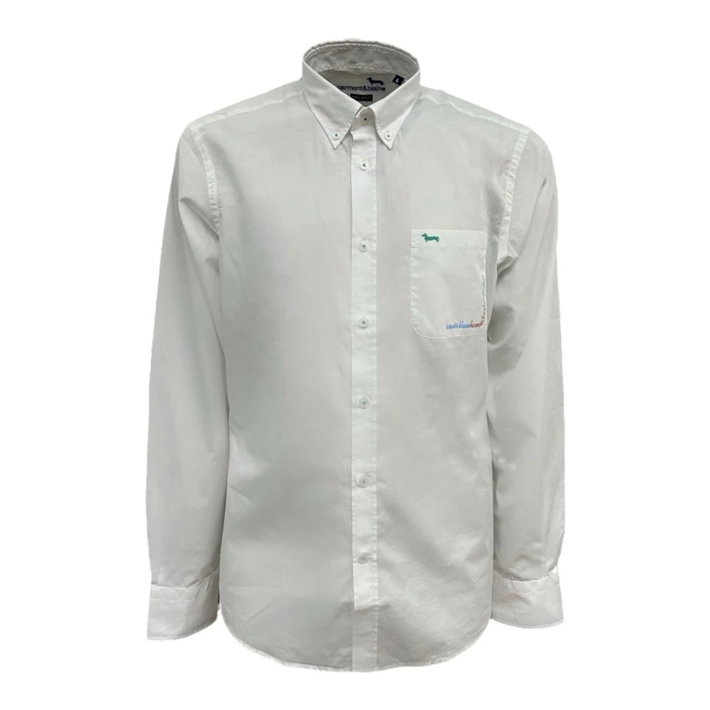 Harmont & Blaine Men's White Crn555006912m100 - Casual Shirts - Xs - Shirts