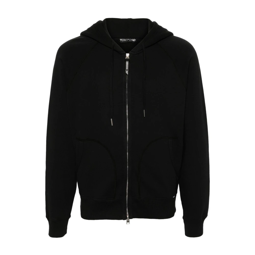 Tom Ford - Sudadera Negra Aw 25 - Sweatshirts & Hoodies - Hombre - Negro - L