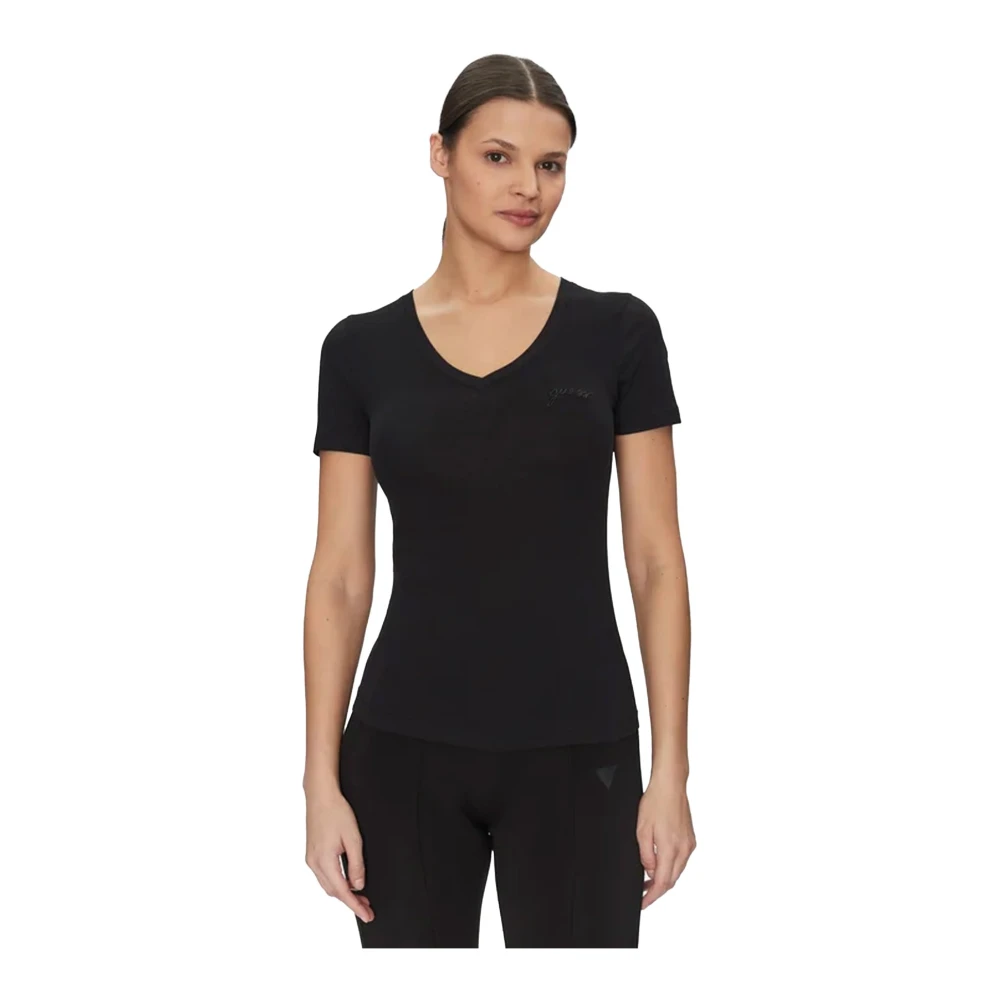 Guess - Tops > T-Shirts - Black - Guess - Modalova