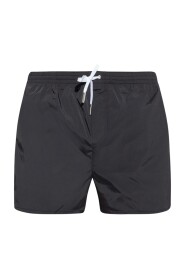Zwart en Grijs Strandkleding voor Mannen