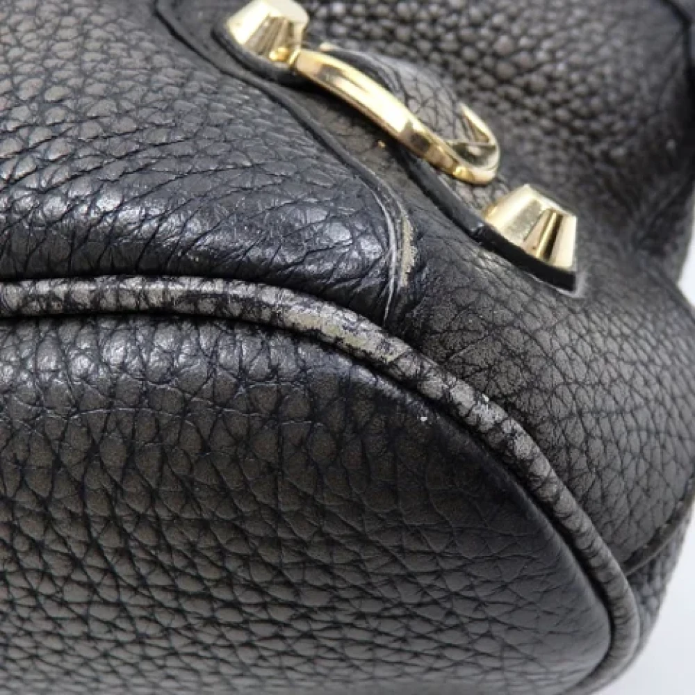 Balenciaga Vintage Pre-owned Leather handbags Gray Dames