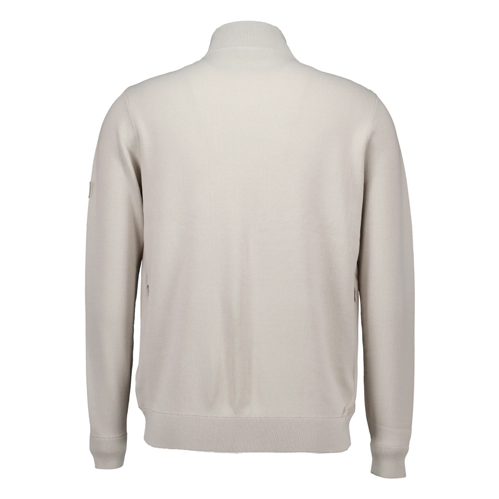 Gentiluomo Stijlvolle Jassen Kiezel Beige Heren