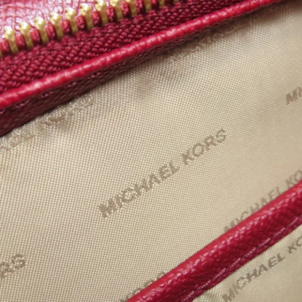 Michael Kors Pre-owned Plastic shoulder-bags Red Dames