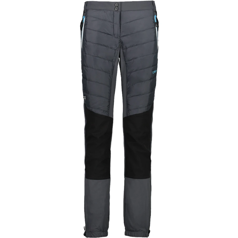 Cmp Women's Black Trousers With U Protection And Water Repellent