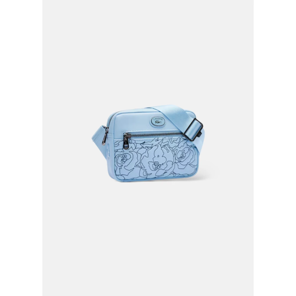 Lacoste Bloemkoek Schoudertas Blue Heren