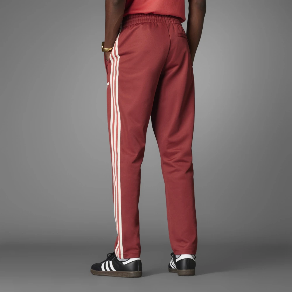 Adidas Bayern Beckenbauer Track Pant Red Heren