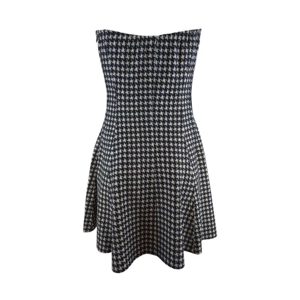 Norma Kamali Grijze Strapless Jurk Gray Dames