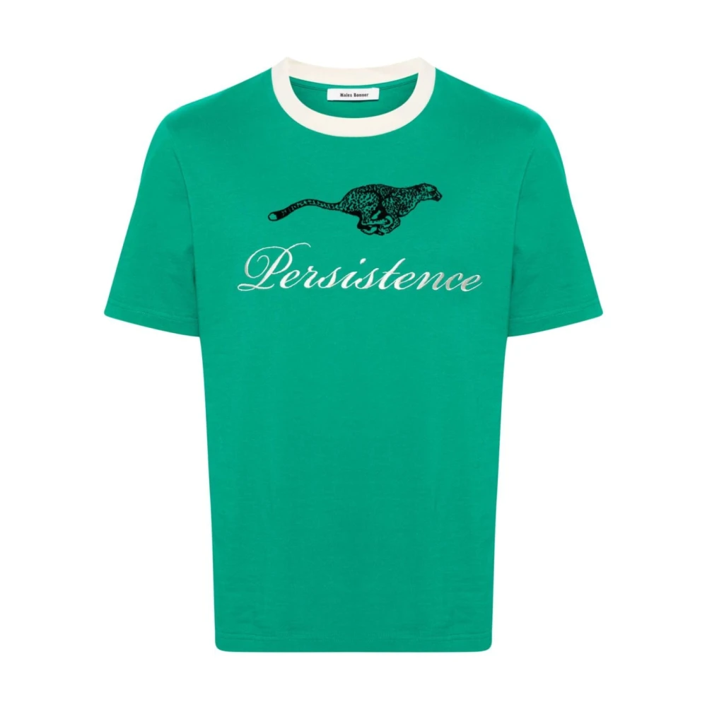 Wales Bonner T-Shirts Green Heren