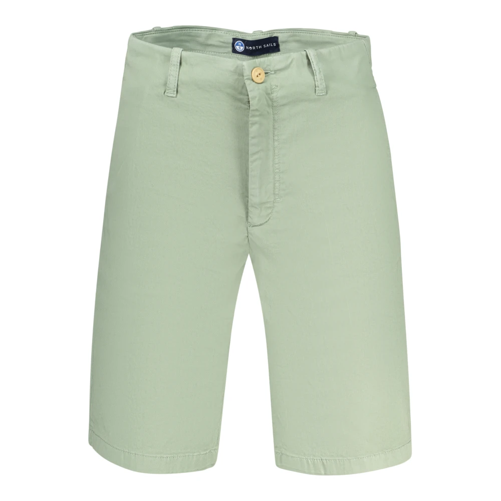 North Sails Green Chino Shorts - Female - Casual Shorts - 4XL - Shorts