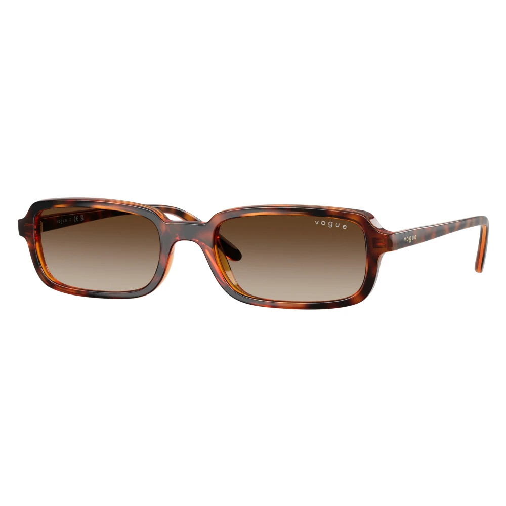 Vogue Women's Brown Sunglasses, 53 Mm, Sunglasses