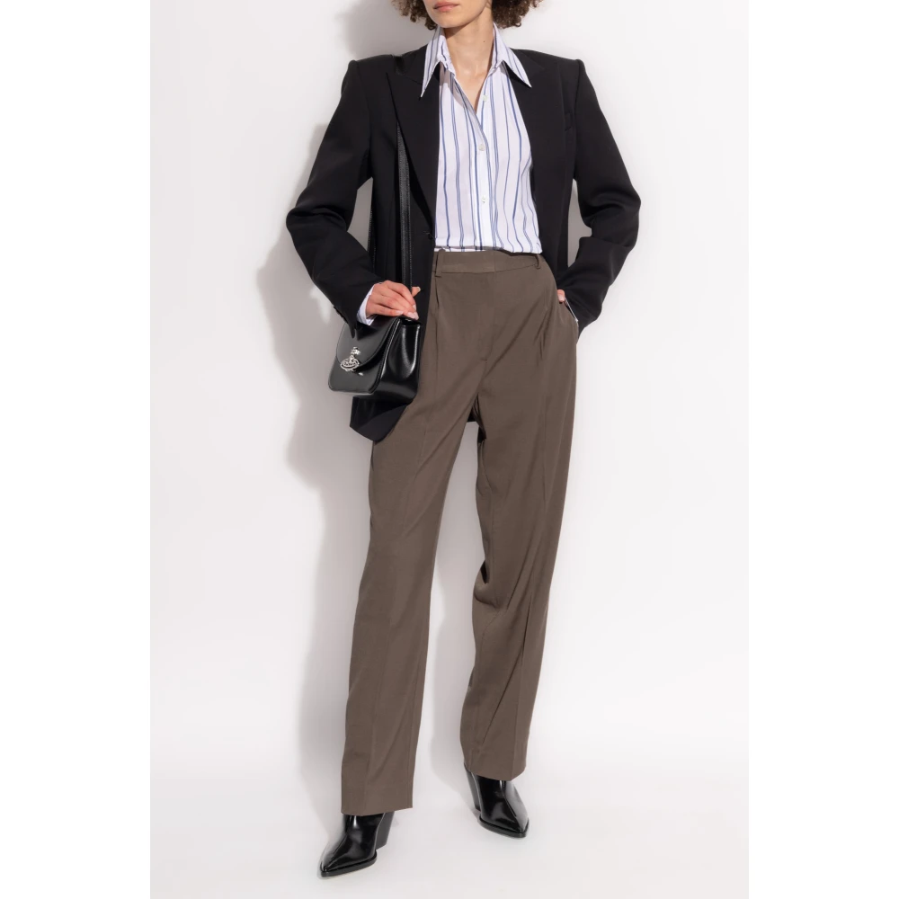 Samsøe Saramona Broek Green Dames