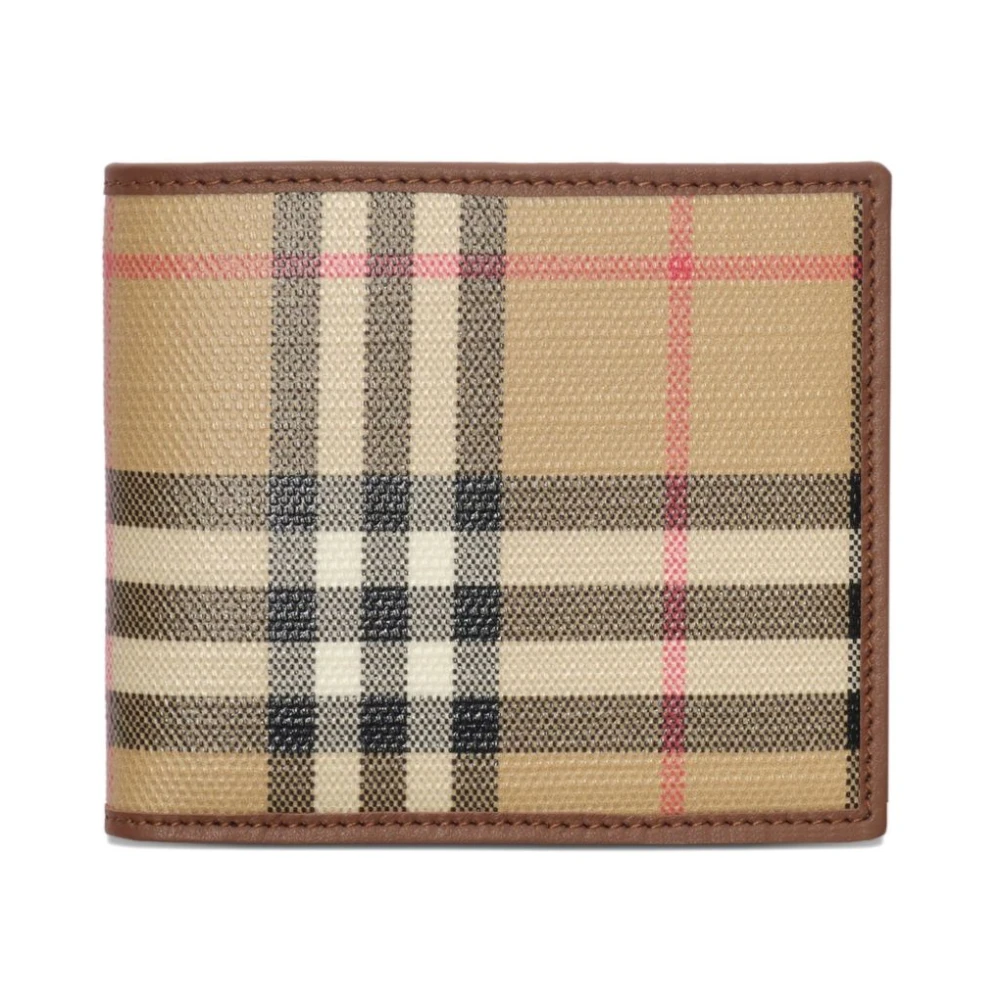 Burberry - Bedruckte Canvas Geldbörse - Accessories - Herren - Beige - One Size - Bild 4