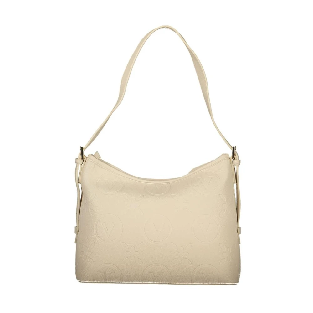 Valentino Women's Beige Polyethylene Handbag With Minimalist Design - Shoulder Bags - One Size - Bags