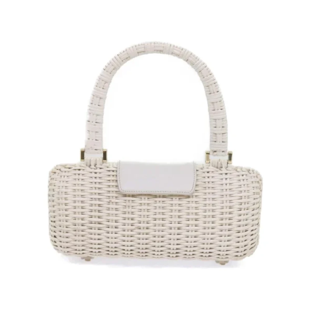 Salvatore Ferragamo Pre-owned Leather handbags White Dames