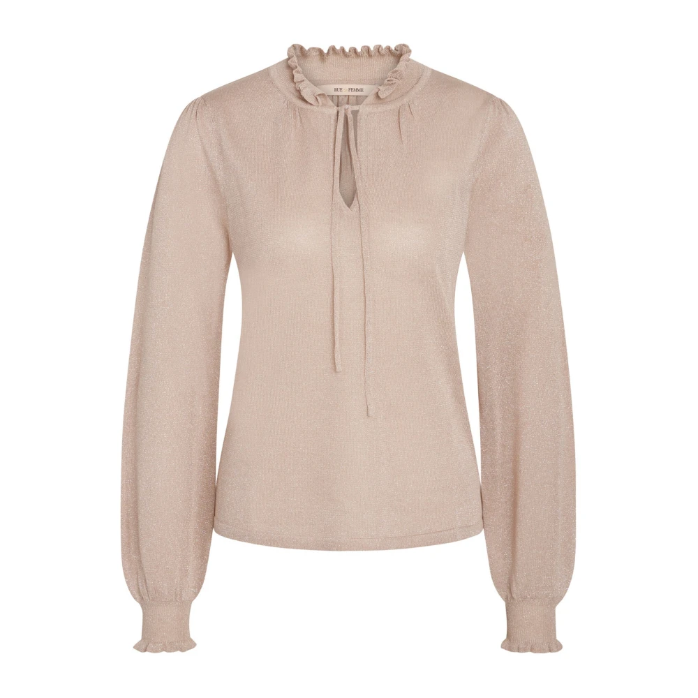 RUE de Femme Elegante Gebreide Kleding met Fijne Details Pink Dames