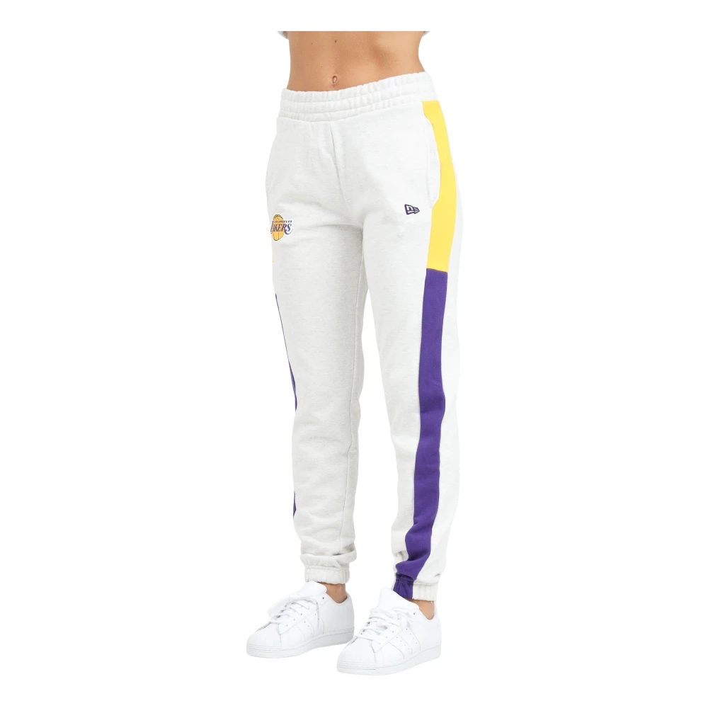 New era NBA Colour Block LA Lakers Broek Gray Dames