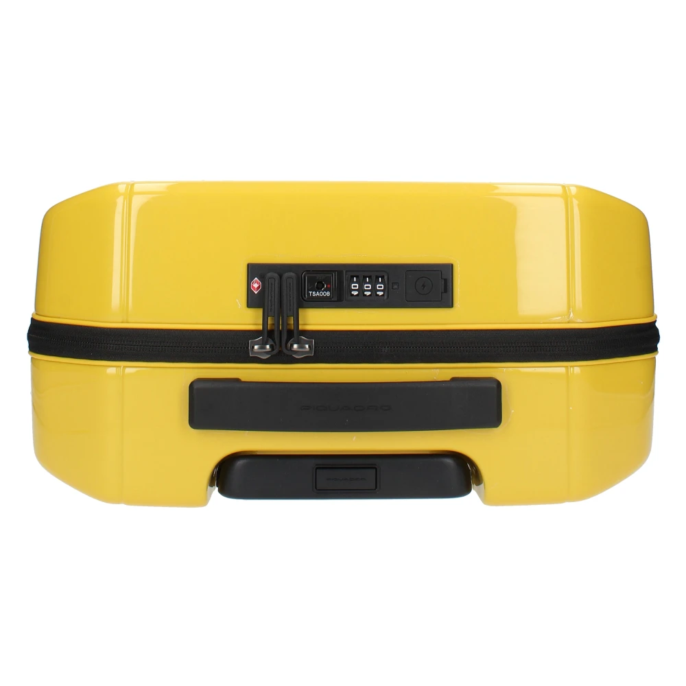 Piquadro Koffers Geel Yellow Heren