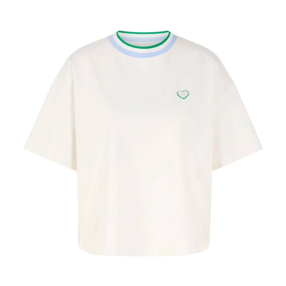 Marc Cain Women's White T-Shirts - T-Shirts - L - Tops