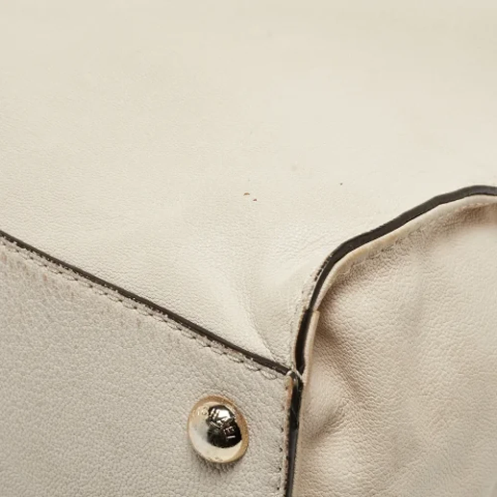 Michael Kors Pre-owned Leather totes Beige Dames