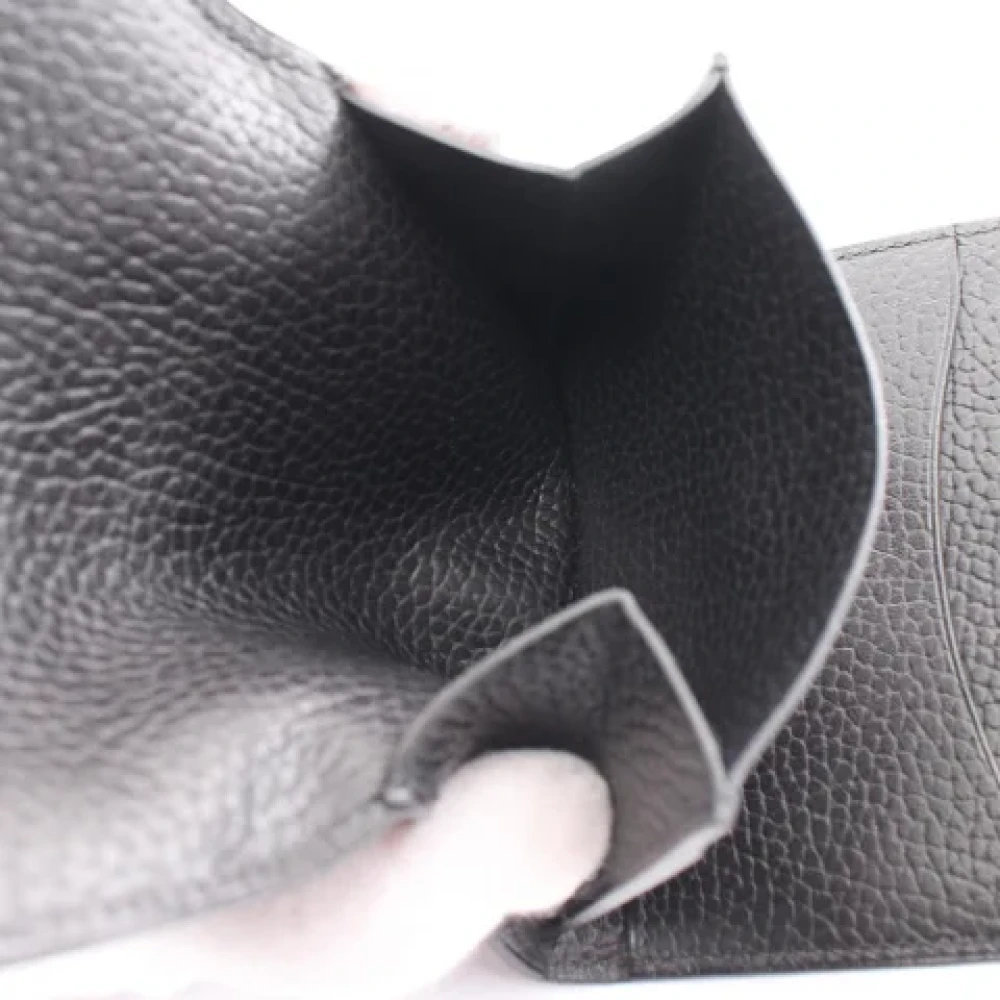 Hermès Vintage Pre-owned Fabric wallets Black Dames