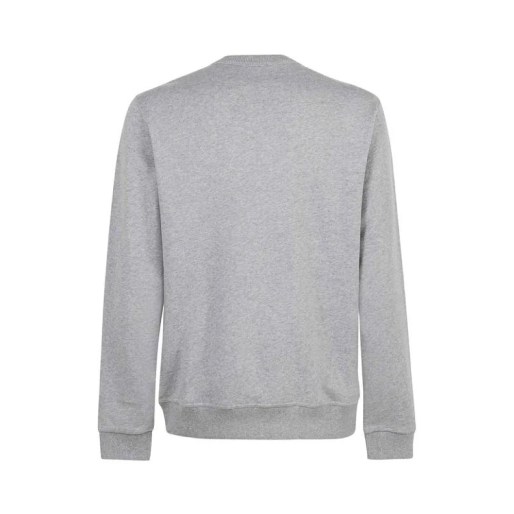 Burberry Gedrukte Logo Sweater in Grijs Gray Heren