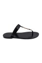 black-metal-monogram-sandals-leather