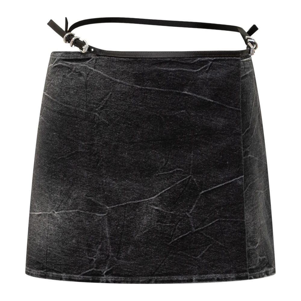 Givenchy Denim Skirts Black Dames