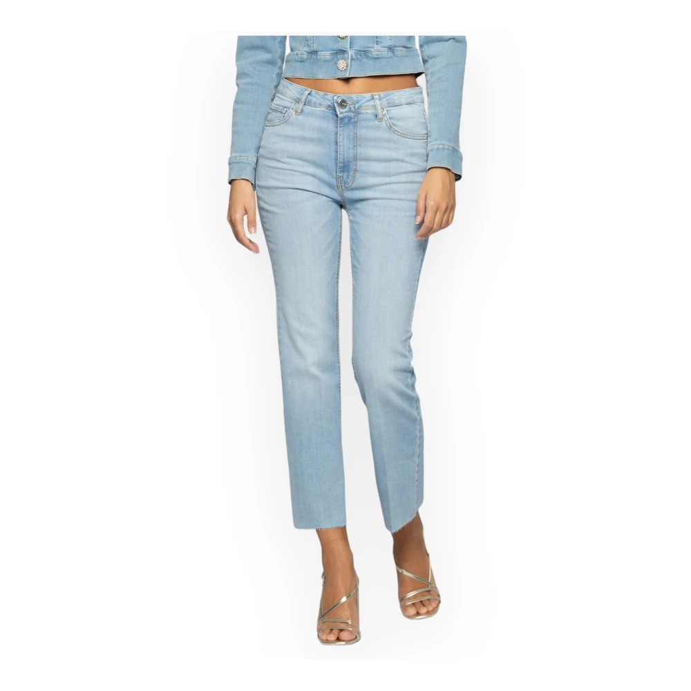 Kocca Klieke straight-leg jeans Blue Dames