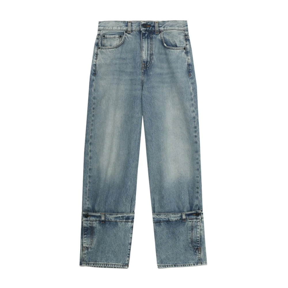 Haikure Boyfit Denim Jeans Blue Dames