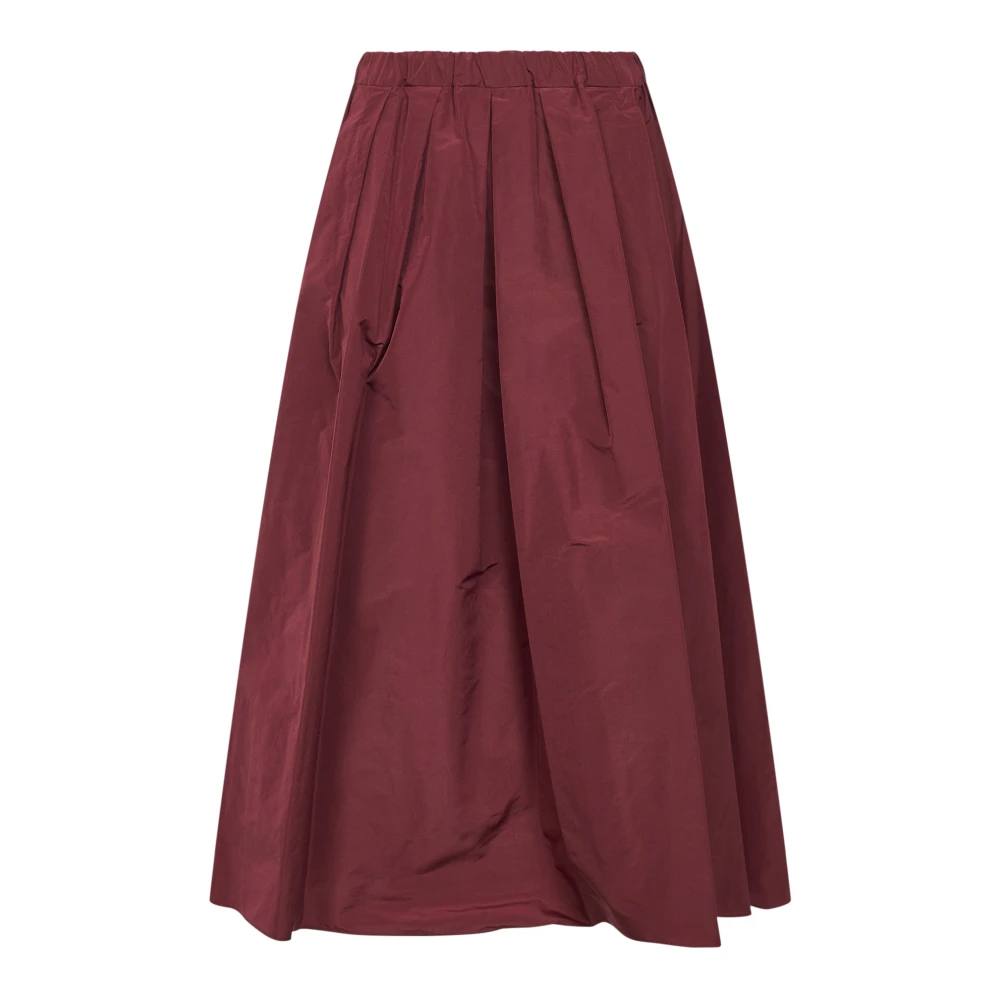 Weekend Max Mara Women's Red Midi Skirts, M, Formica Skirt