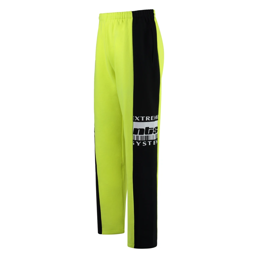 Vetements Contrast Logo Katoenen Track-Pants Multicolor Heren