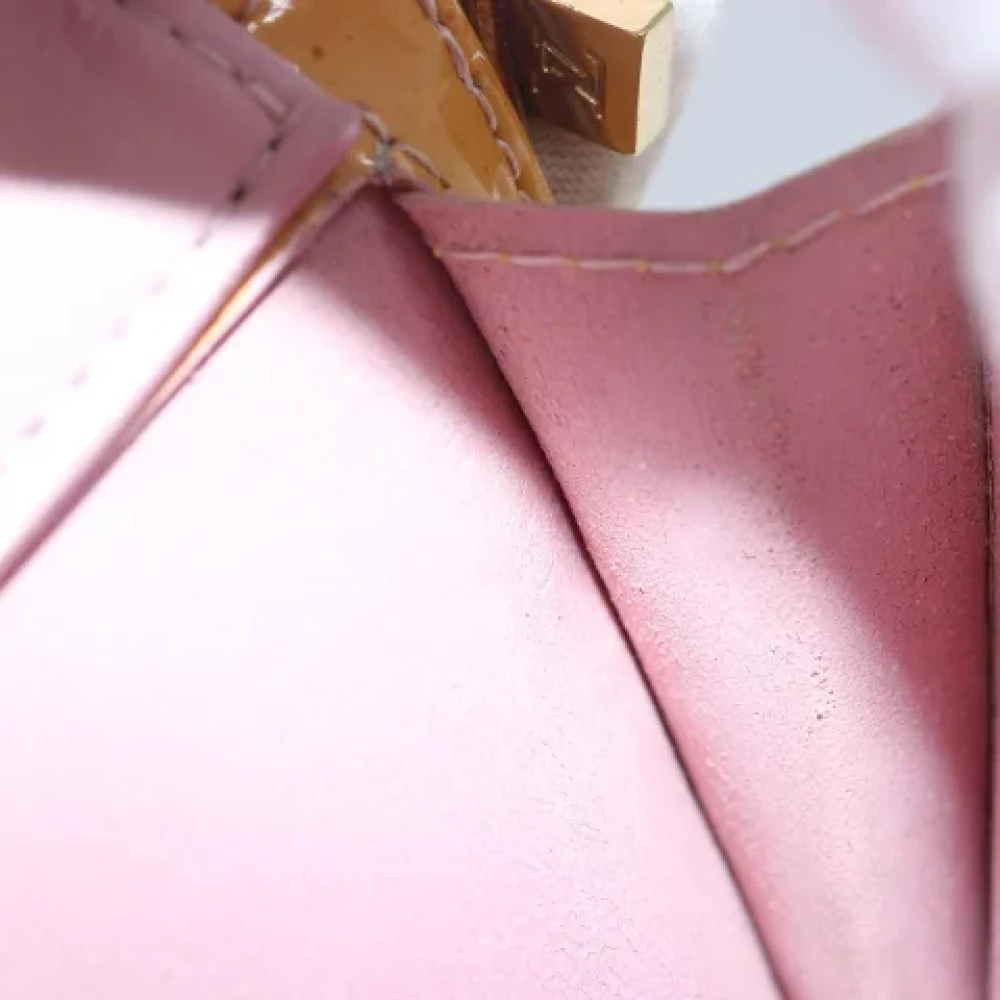 Louis Vuitton Vintage Pre-owned Leather pouches Pink Dames