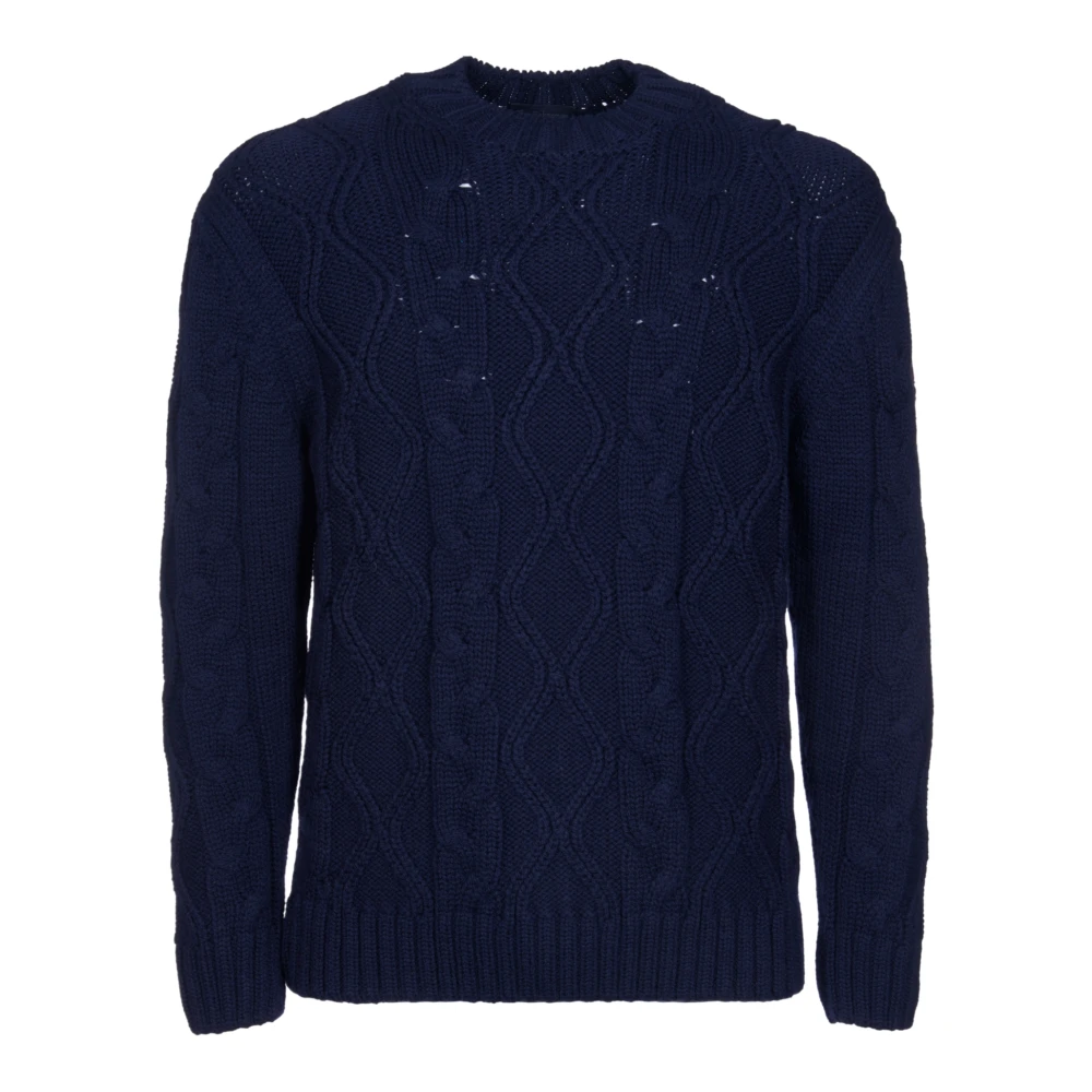 PAUL & SHARK Metallic Pinafore Sweaters Blue Heren
