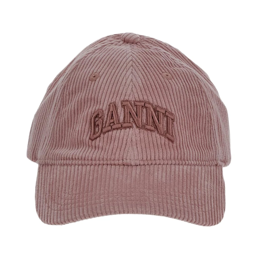Ganni Stijlvolle Hoedaccessoires voor Vrouwen Pink Dames