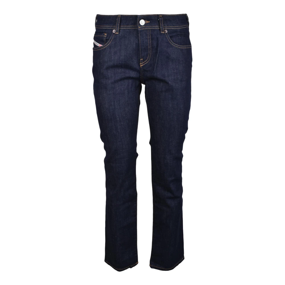 Diesel Katoen Elastaan Jeans Blue Dames