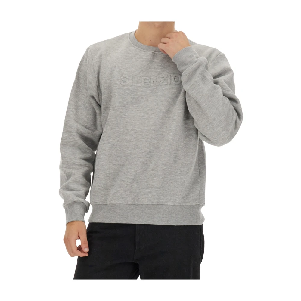 Aspesi Comfortabele Stijlvolle Sweatshirt Mix Katoen Polyester Gray Heren