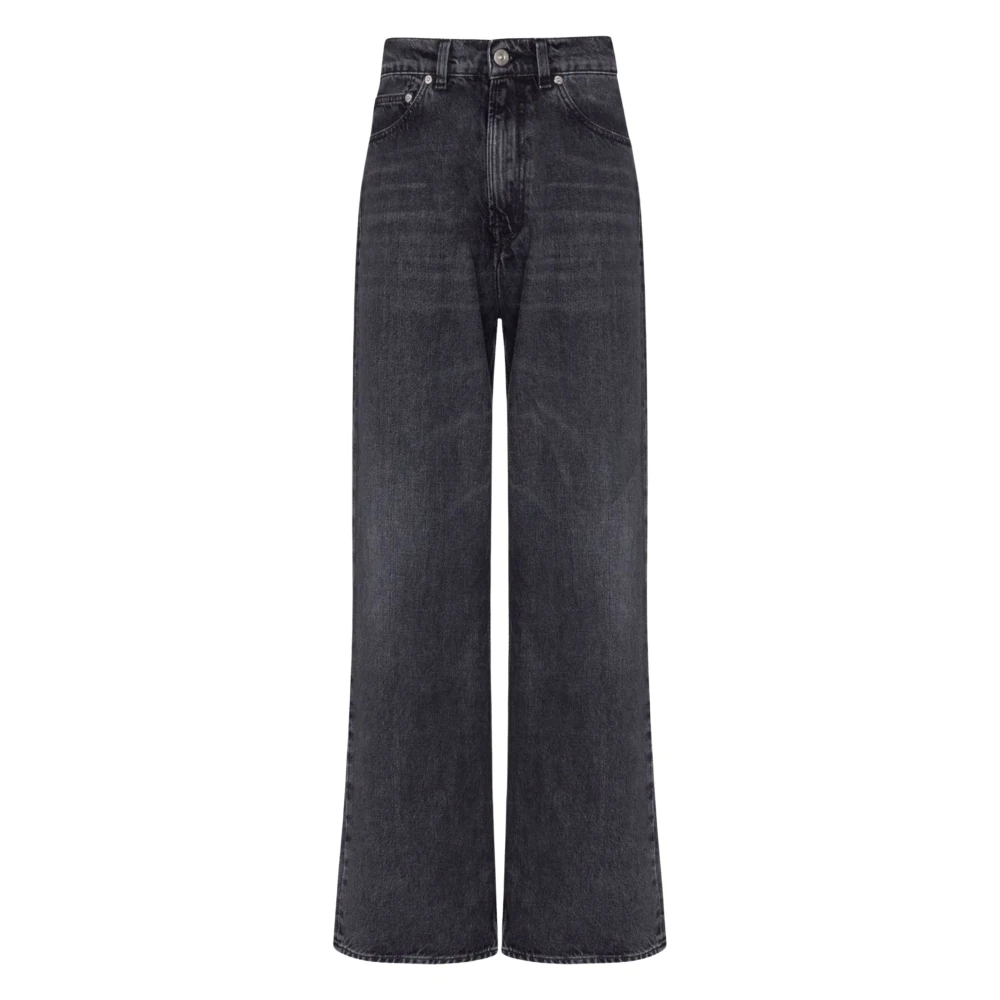 Our Legacy Wide Jeans, Male, W33, Third Cut Jeans Gray