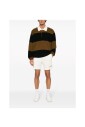 short-raye-en-melange-de-coton