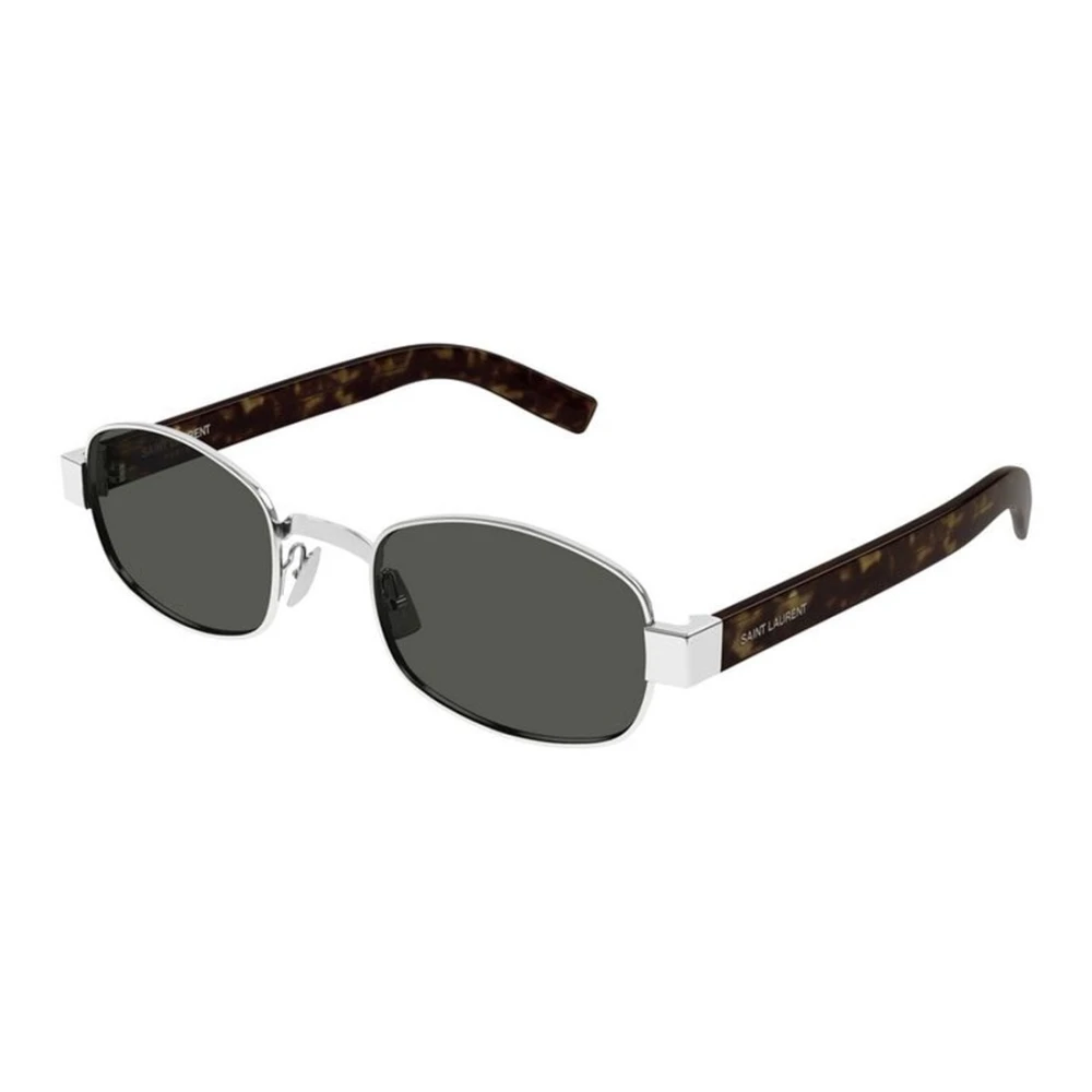 Saint Laurent Unisex Gray Sunglasses, 53 Mm, Sl 706 Sunglasses
