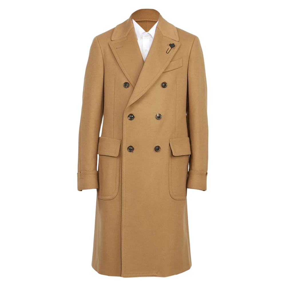 Lardini Stijlvolle Jas voor Mannen Beige Heren