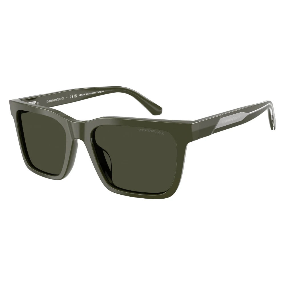 Emporio Armani Green Ea4262u 632182 Man Sunglasses Acetate Squared Normal - Image 4