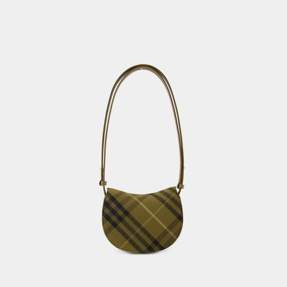 Burberry Bruine Mini Rocking Horse Crossbody Tas Brown Dames