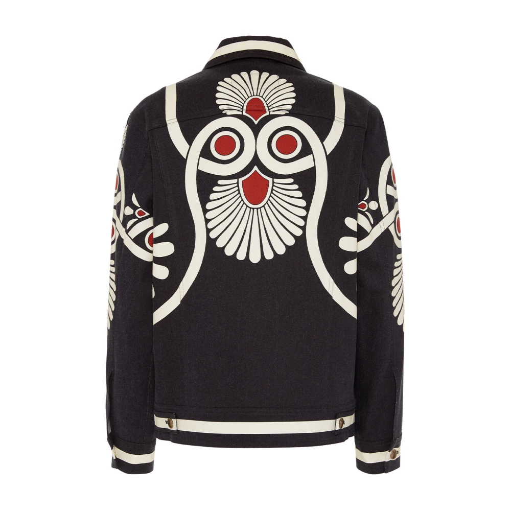 La DoubleJ Vrolijke Jean Jacket Multicolor Dames